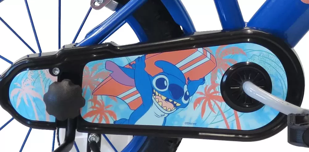 Flash Sale Bicicletta Di Stitch Da 14 Pollici Con Movimento Centrale In Nylon Con Scudo Anteriore E Borraccia Biciclette Per Bambini
