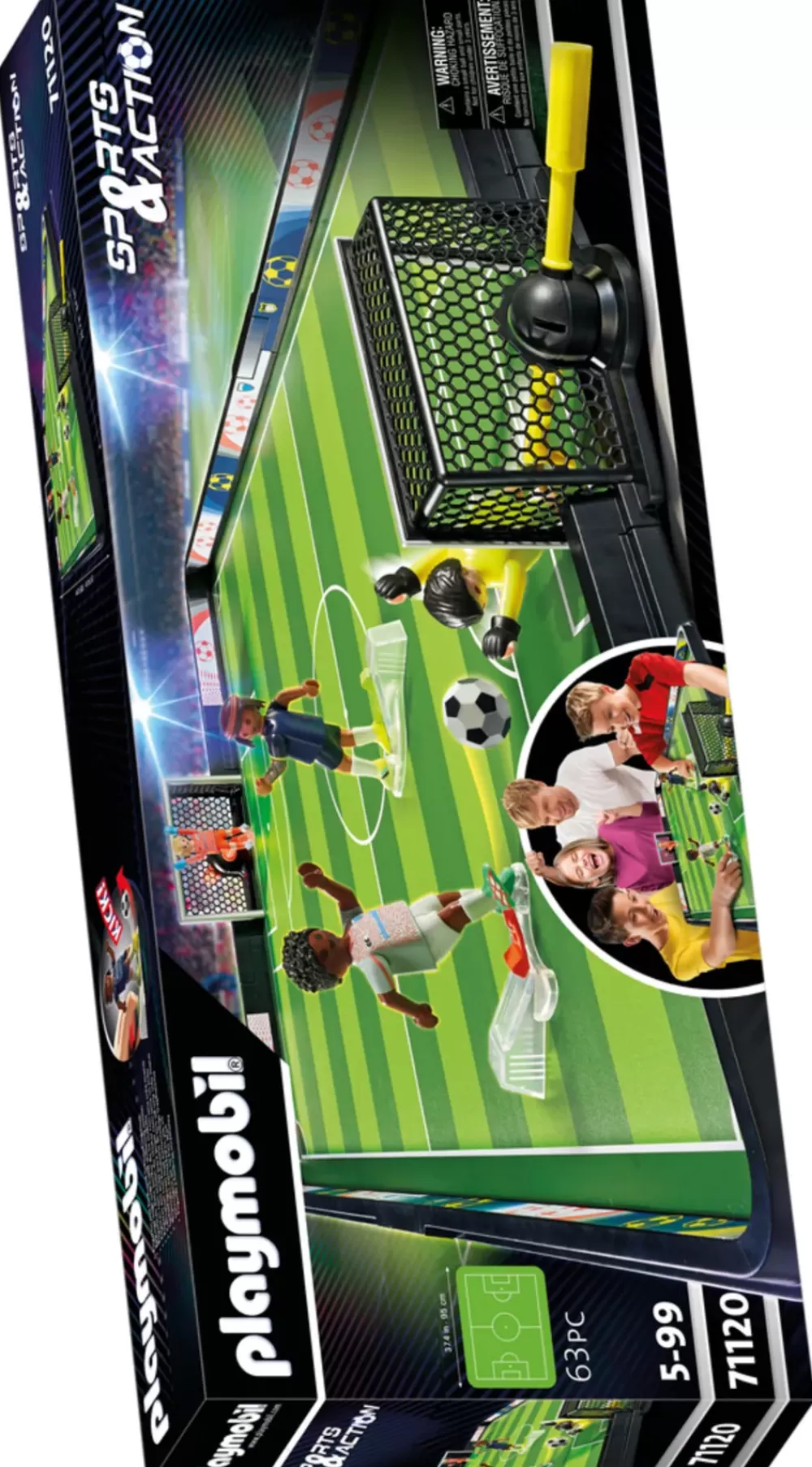 Best Sale Calciatore Con Meccanismo Per Calciare, Portiere Con Asta Mobile E Istruzioni Di Gioco. Set Costruzioni