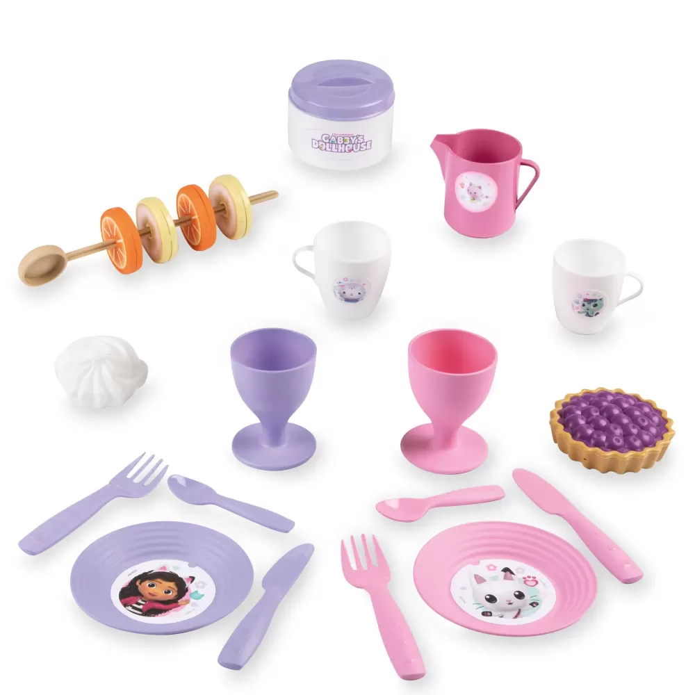 Hot Cestino Da Picnic Di Gabby Dollhouse Con 21 Accessori Giochi Di Emulazione