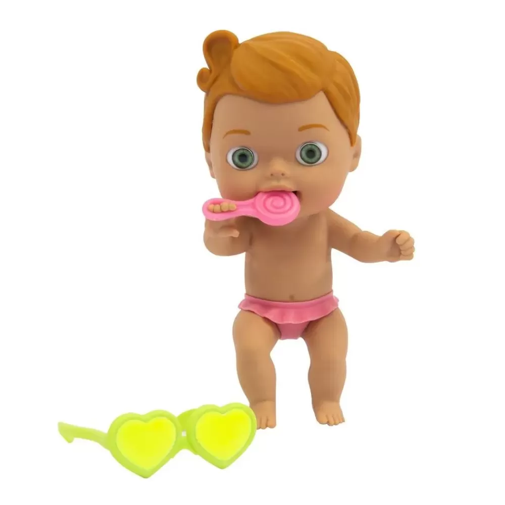 Discount Cicciobello Amicicci Beach Megan Con Occhiali Dotati Di Lenti Che Cambiano Colore Quando Sono Esposti Al Sole Mini Dolls