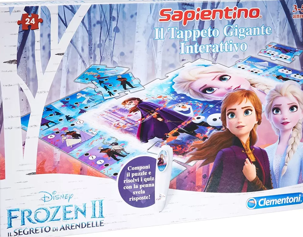 Flash Sale Clementoni 16187 Tappeto Gigante Interattivo Disney Frozen 2 Primi Apprendimenti