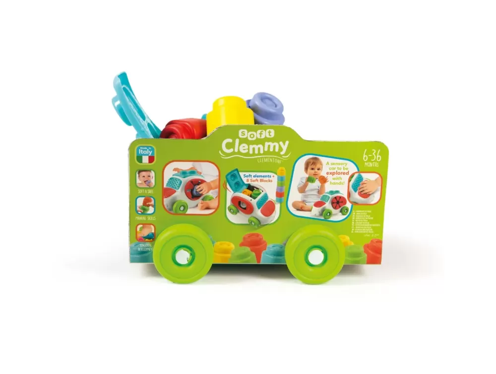 Cheap Clementoni 17315 Soft Tocca, Scopri E Guida Macchinina Sensoriale Costruzioni Bambini