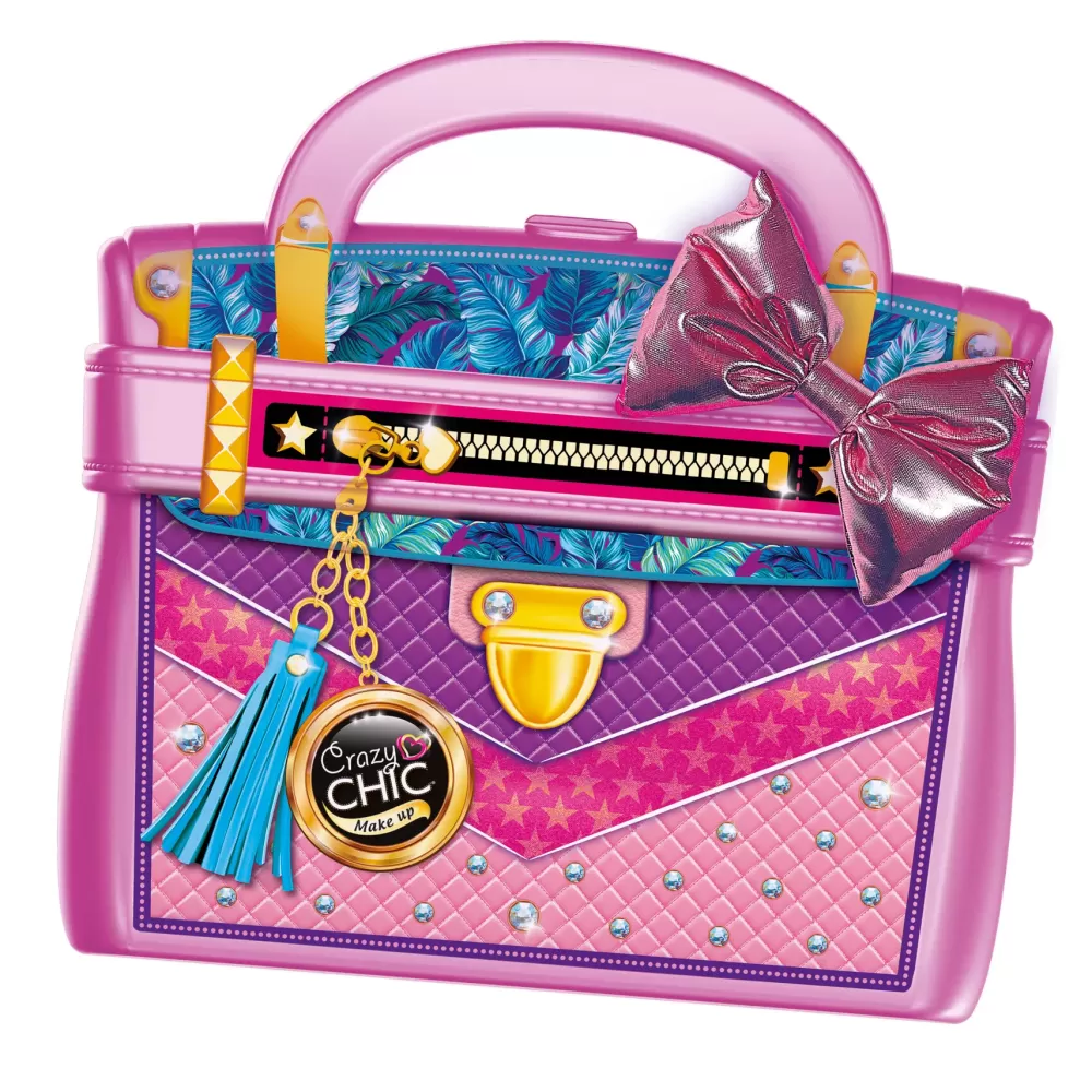 Outlet Clementoni 18734 Miss Bag Trousse, Set Trucchi Bambina Moda, Gioielli, Decorazioni, Cosmetici