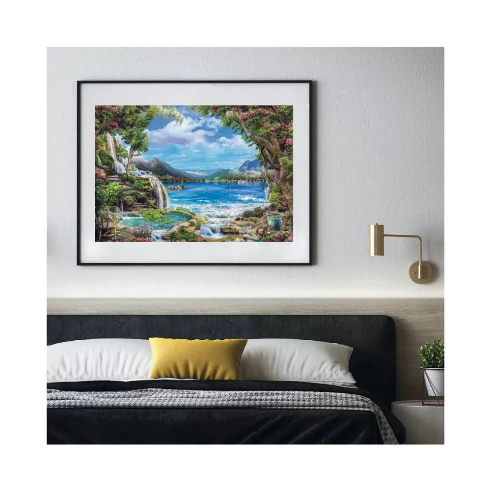 Discount Puzzle High Quality Collection Paradise On Earth 2000 Pezzi, Puzzle Adulti Puzzle 1000 Pezzi