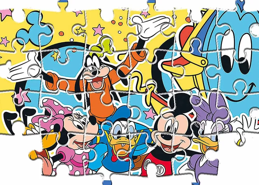 New Supercolor Puzzle Disney Mickey 2 20 Pezzi Puzzle Per Bambini