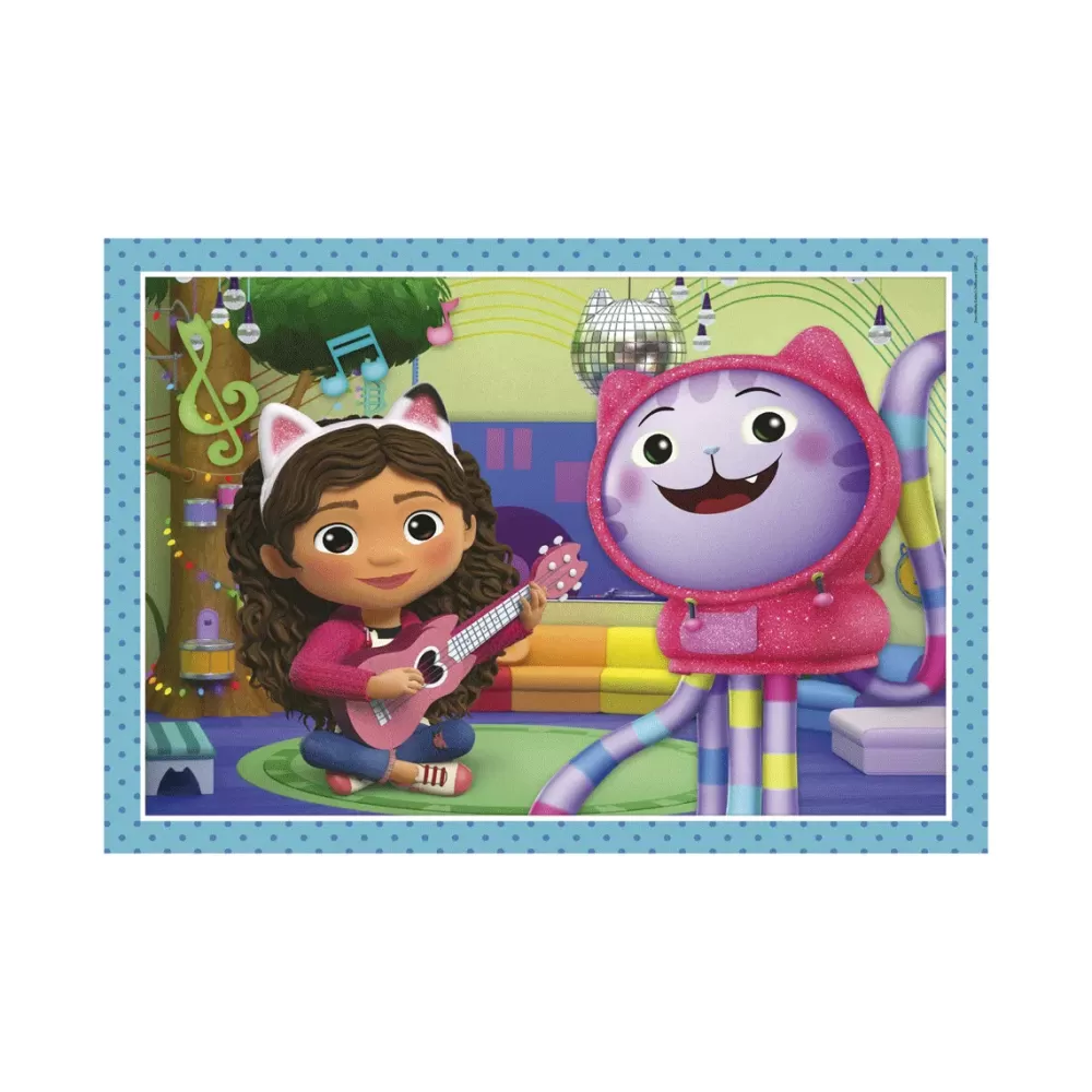 Cheap Supercolor Puzzle Gabby'S Dollhouse 1 12 + 1 16 + 1 20 + 1 24 Pezzi, Puzzle Bambini 3 Anni Puzzle Per Bambini