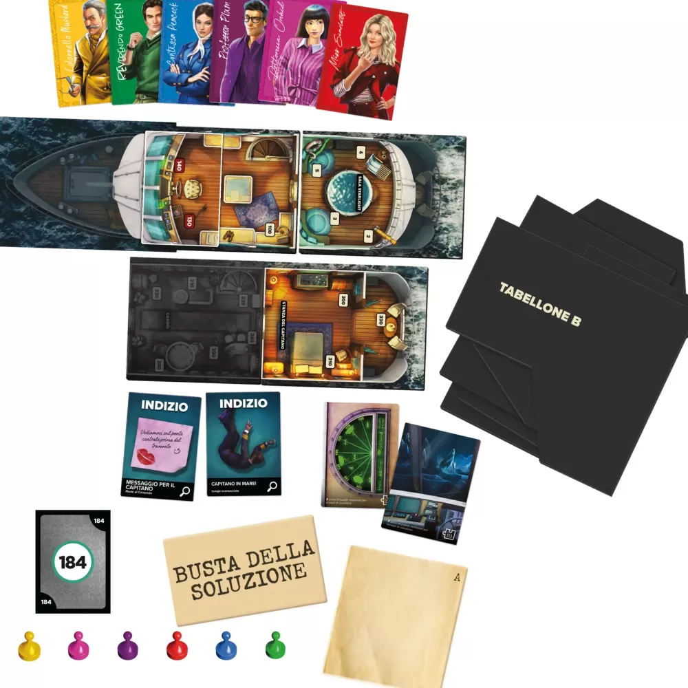 Clearance Cluedo Escape Tragedia In Alto Mare, Un Gioco Di Misteri Ed Enigmi In Versione Escape Game, Gioco Cooperativo Per Le Famiglie Giochi Escape Room Ed Enigmi