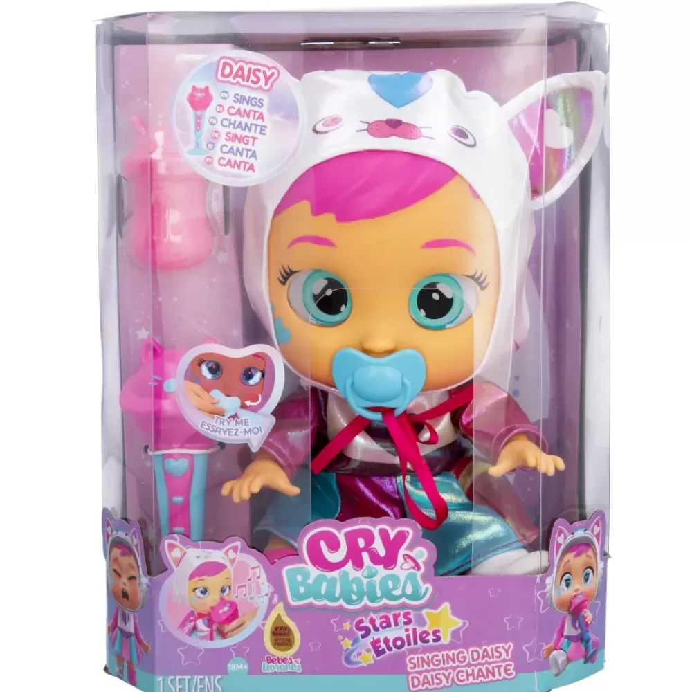 Cheap Stars Singing Daisy, Bambola Interattiva Con Vestito Scintillante Che Piange Lacrime Vere E Canta Bambolotti