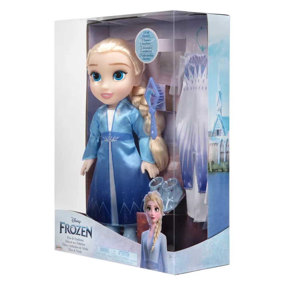 Sale Disney Frozen Bambola Da 38 Cm Di Elsa Con Accessori Bambolotti