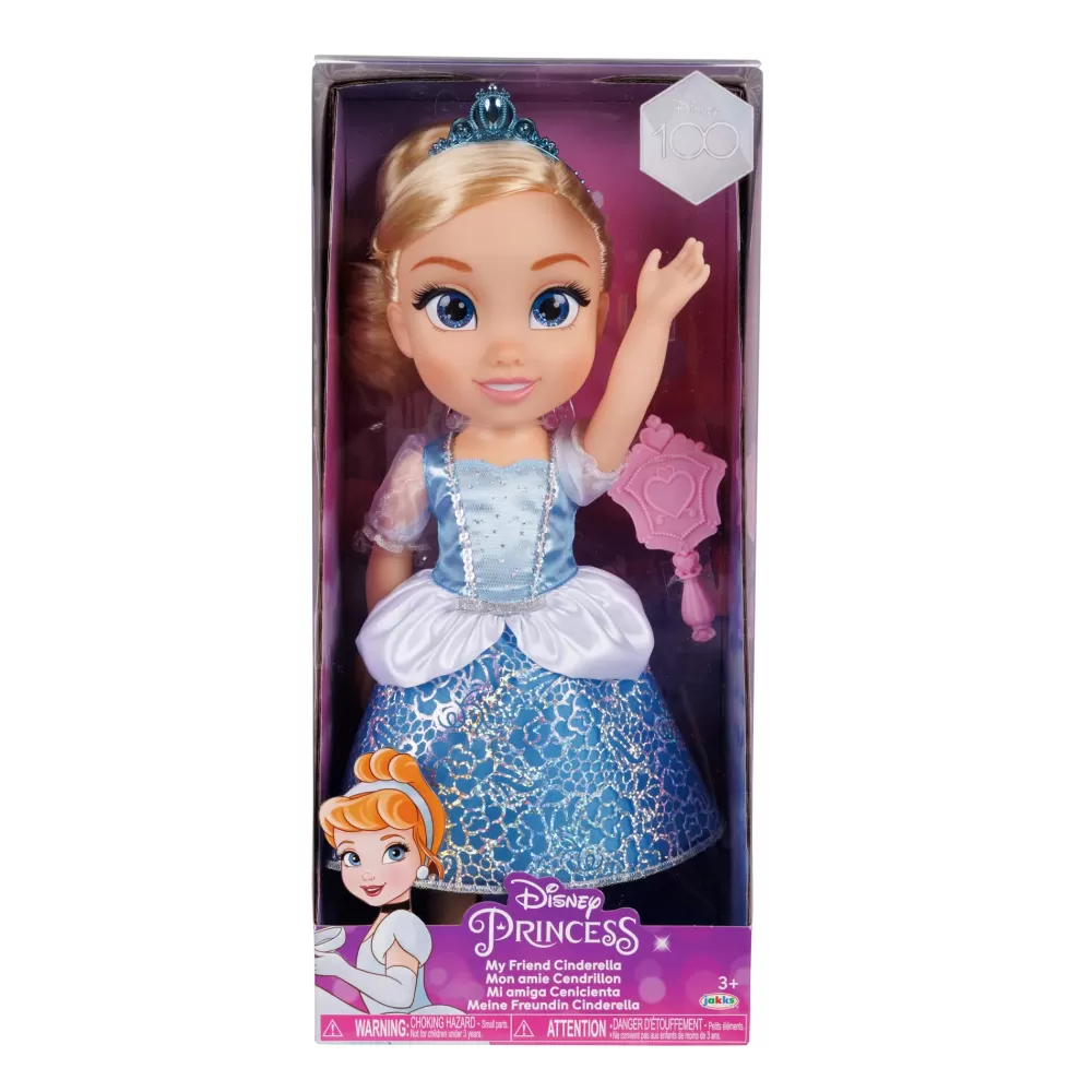 Sale Bambola Da 38 Cm Di Cenerentola Con Occhi Scintillanti! Bambolotti