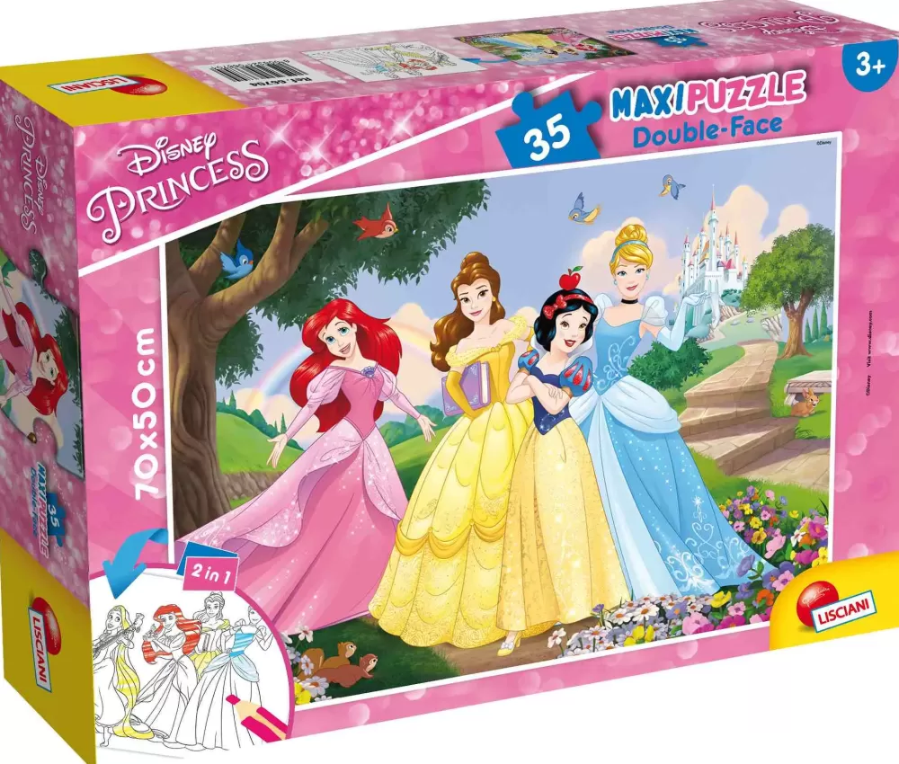 Sale Disney Puzzle Df Maxi Floor 35 Princess Puzzle Per Bambini