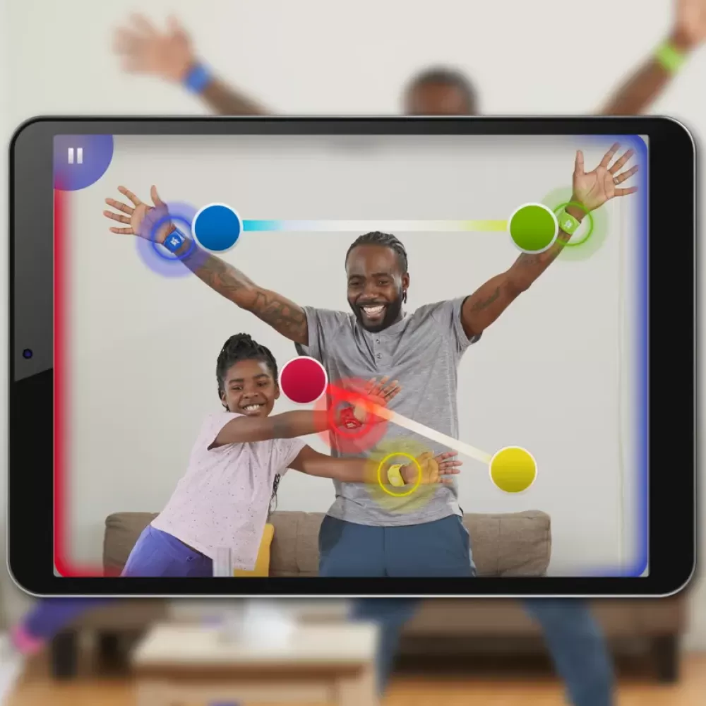 New Gioco Twister Air, Gioco Twister Con App Per Realta Aumentata, Si Collega A Dispositivi Smart, Giochi Attivi Per Feste, Dagli 8 Anni In Su Giochi In Scatola Per Famiglia