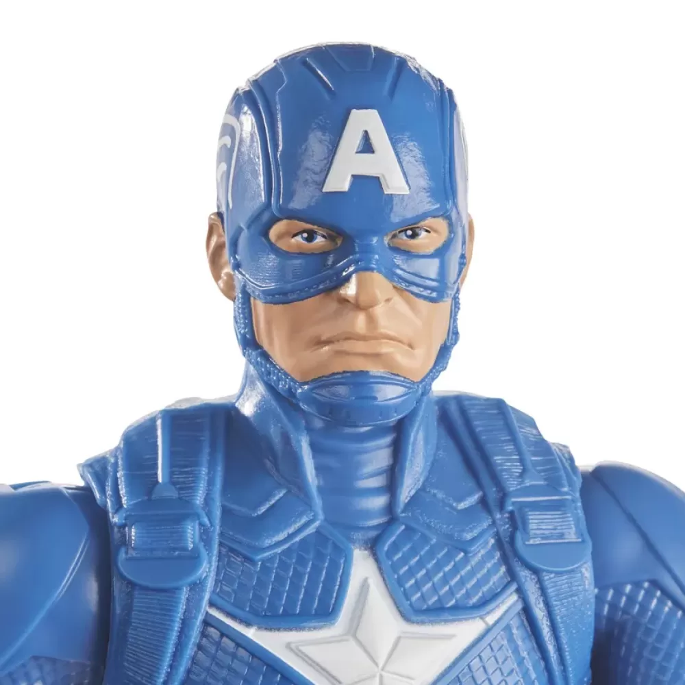 Fashion Hasbro Marvel , Titan Hero Captain America, Action Figure 30 Cm Action Figures