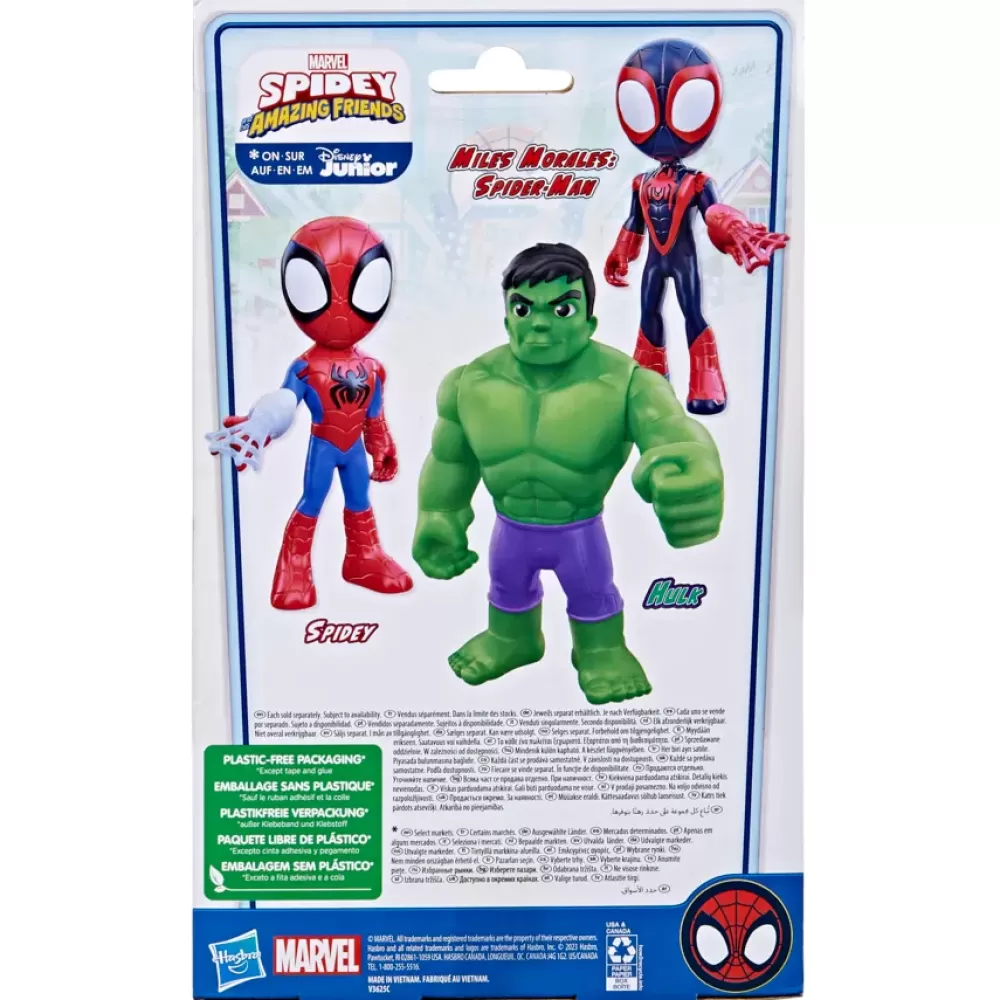 New Hasbro Marvel E I Suoi Fantastici Amici Action Figure Di Supersized Hulk, Giocattolo Per Eta Prescolare Dai 3 Anni In Su Mondi Immaginari