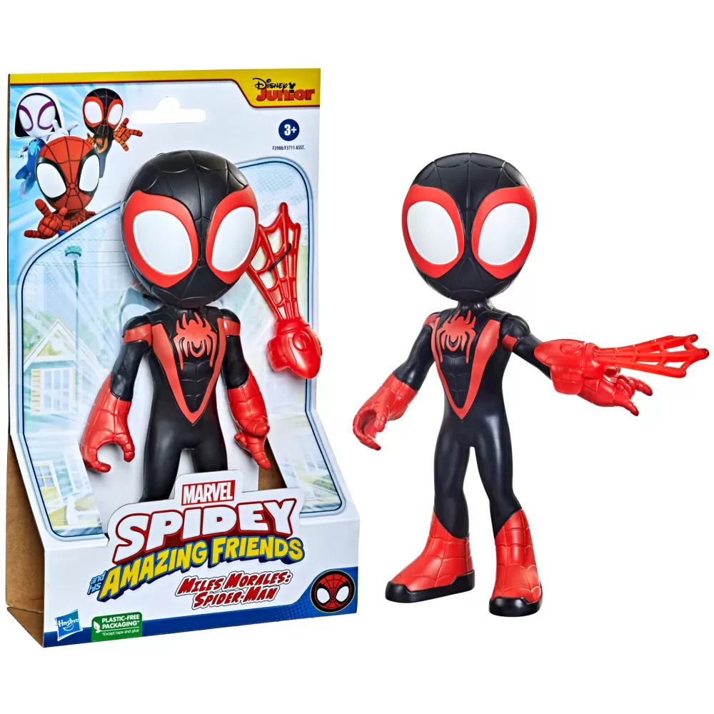 Best Sale Hasbro E I Suoi Fantastici Amici Mega Miles Morales, Action Figure Da 22,5 Cm, Dai 3 Anni In Su Action Figures