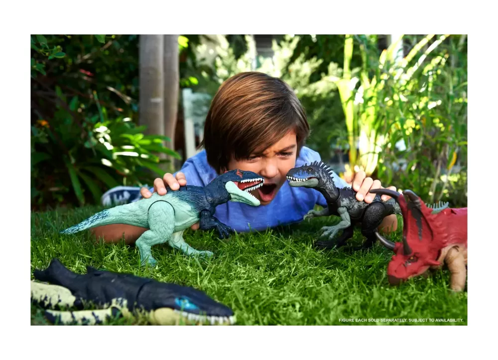 Store Ruggito Selvaggio, Eocarcaria, Con Suoni E Mossa D'Attacco, Dimensioni Medie, Snodato E Con Gioco Digitale, Giocattolo Per Bambini, 4+ Anni, Hlp17 Macchinine Bambini