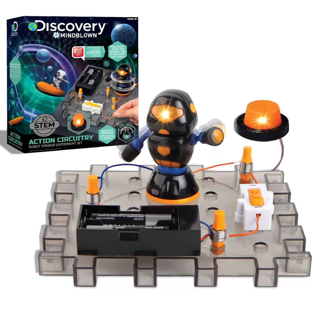 Store Kit Esperimenti Con I Circuiti, Robot Rotante Giochi Stem