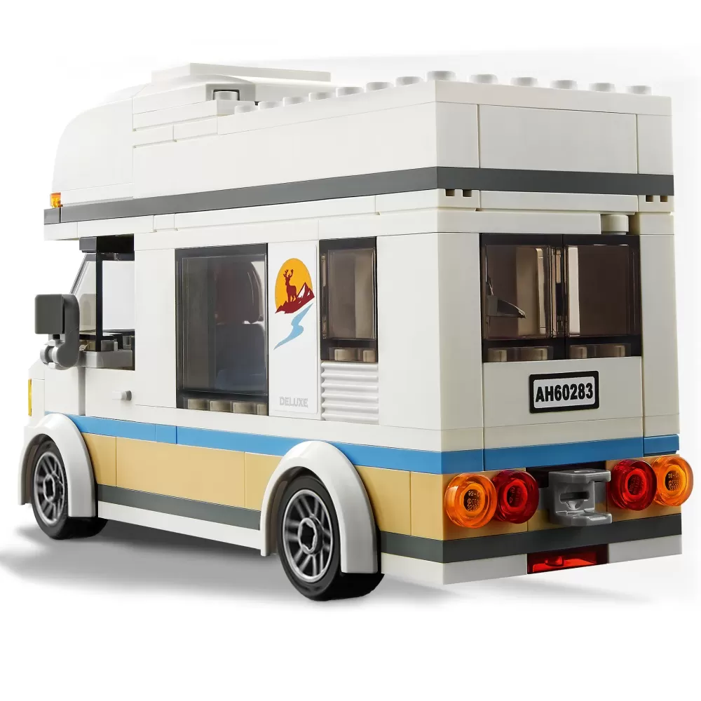 Cheap City 60283 Camper Delle Vacanze, Set Di Costruzioni Con Roulotte Giocattolo E Minifigure, Giochi Per Bambini, Idee Regalo Mattoncini