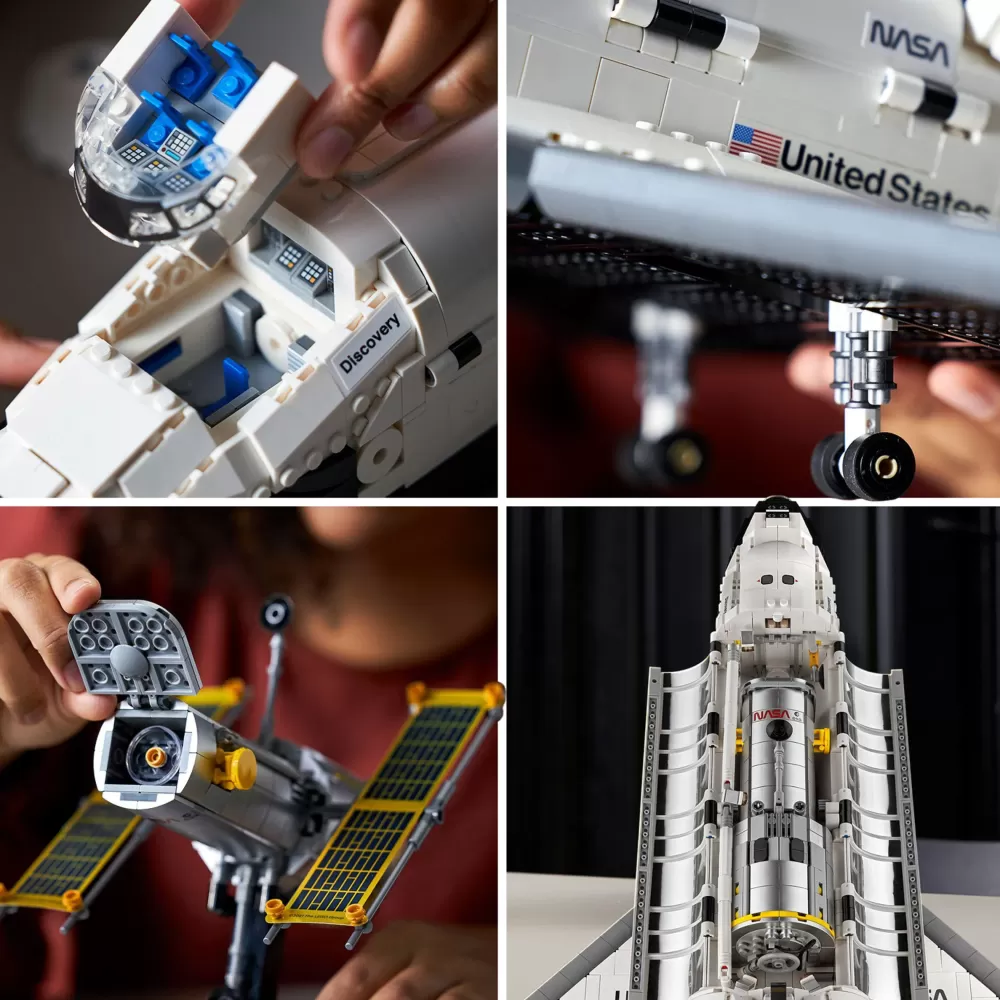 Discount Creator Expert Nasa Space Shuttle Discovery, Set Per Adulti, Astronave Razzo Spaziale Da Collezione, 10283 Mattoncini