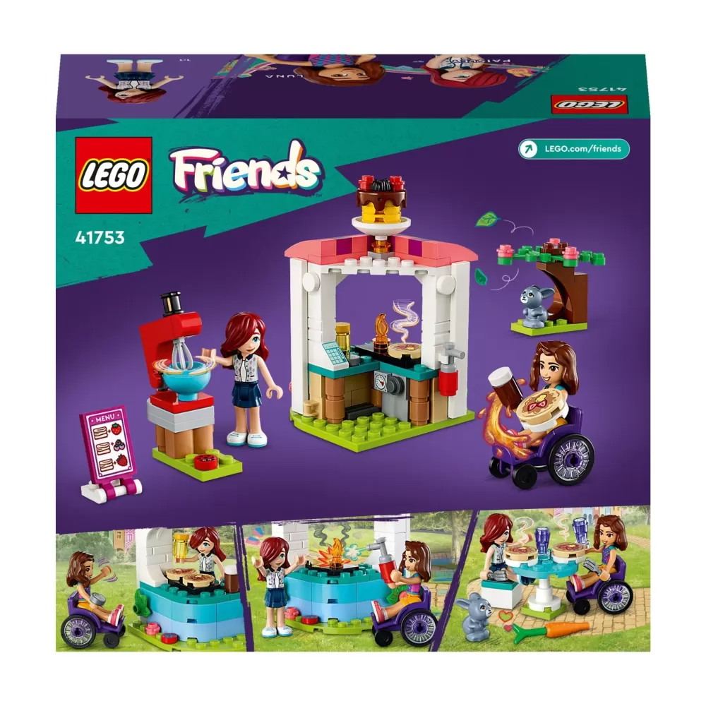 Outlet 41753 Negozio Di Pancake, Giochi Creativi Per Bambini E Bambine 6+ Anni Con Mini Bamboline E Coniglio Giocattolo Mattoncini