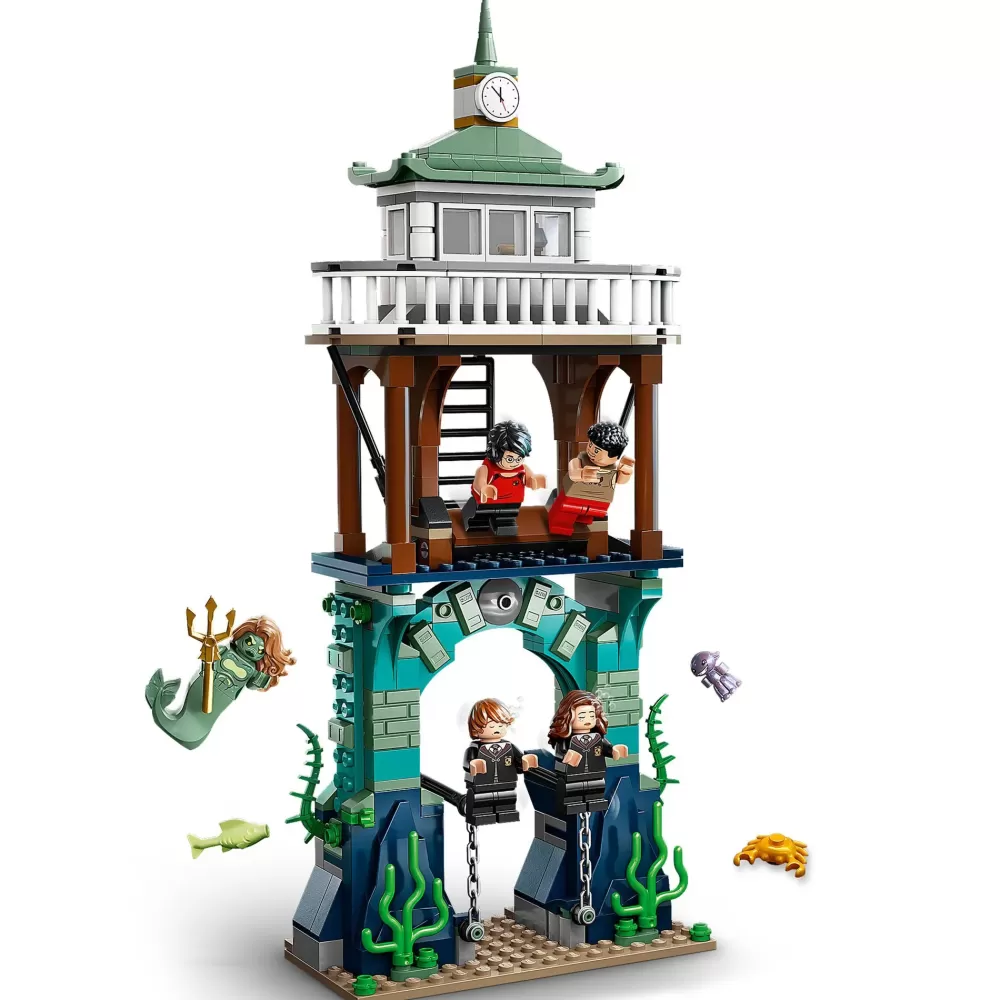 Outlet Lego 76420 Torneo Dei Tremaghi: Il Lago Nero, Giochi Per Bambini E Bambine Con Barca Giocattolo E 5 Minifigure Mattoncini