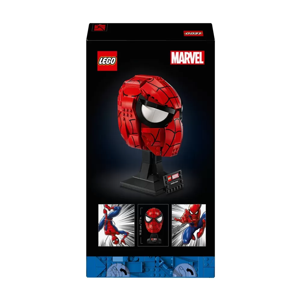 Online Lego Marvel 76285 Maschera Di Spider-Man, Modellino Da Costruire Del Supereroe, Regalo Per Adulti, Uomo, Donna, Papa E Mamma Mattoncini