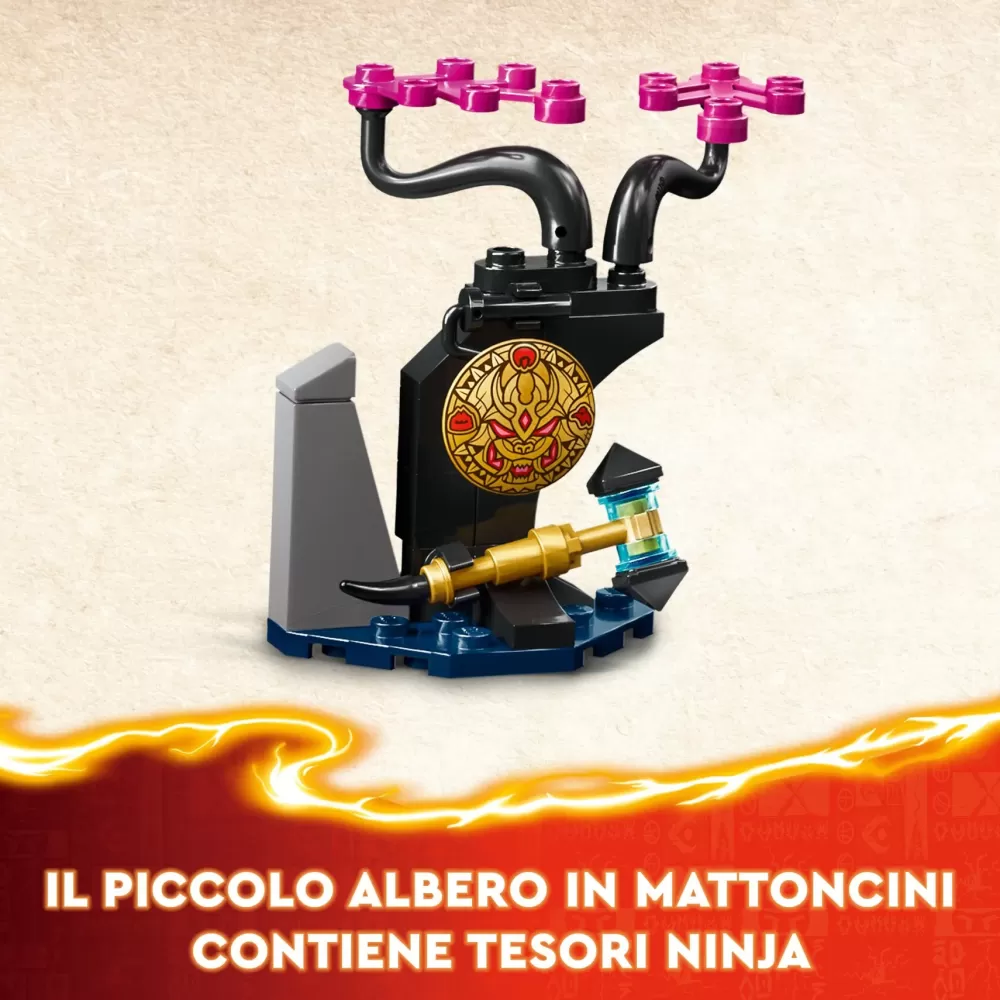 Shop 71809 Egalt Il Drago Maestro, Giocattolo Con Action Figure Snodabile, Giochi Per Bambini Di 8+ Con 5 Minifigure Mattoncini