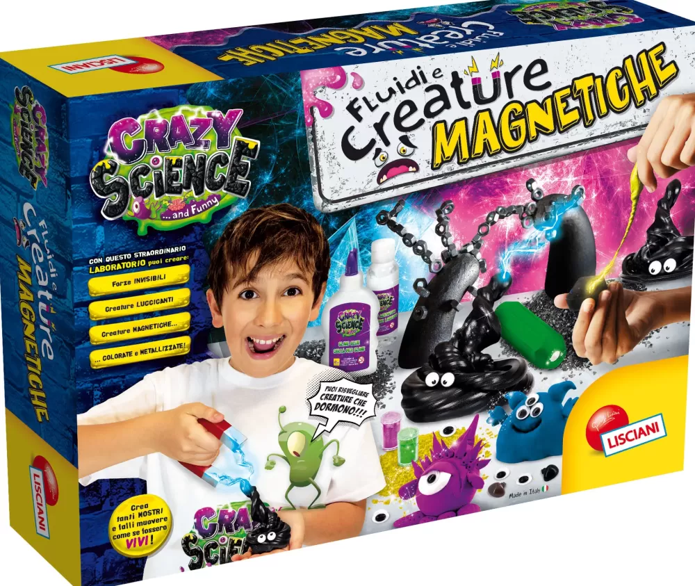 Hot Crazy Science Laboratorio Dei Fluidi E Delle Creature Magnetiche Giochi Scientifici