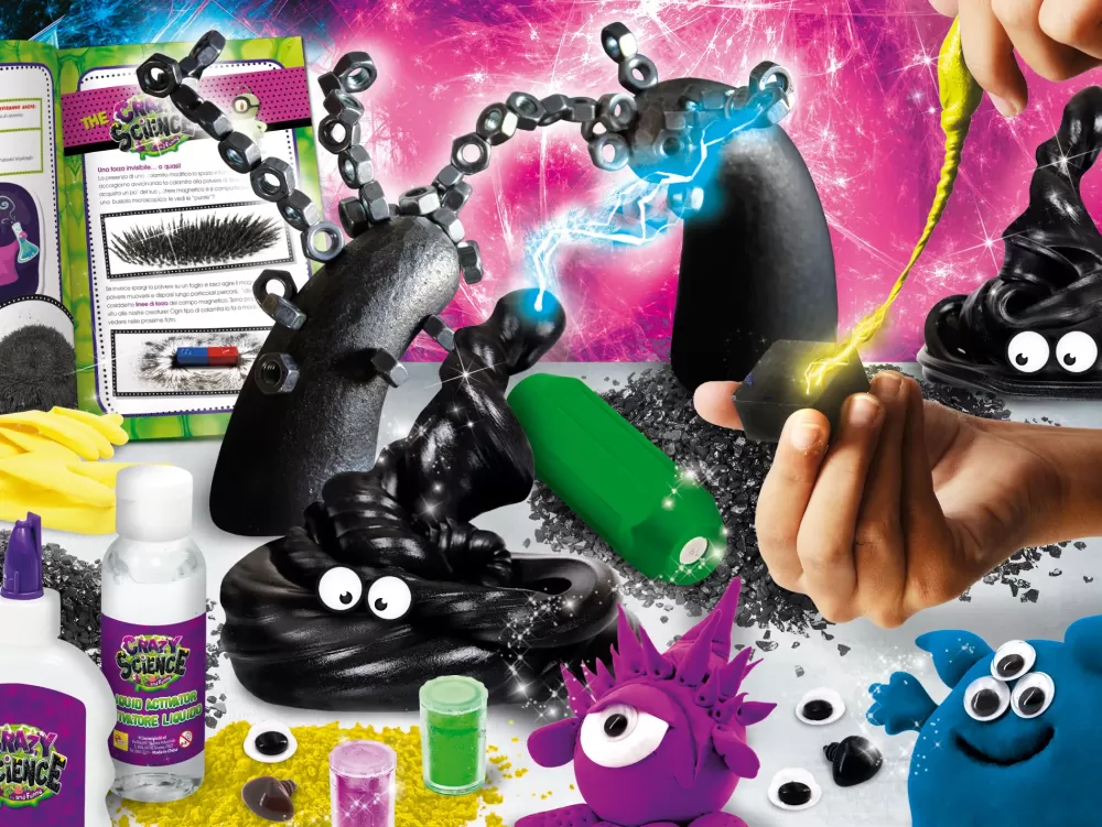 Hot Crazy Science Laboratorio Dei Fluidi E Delle Creature Magnetiche Giochi Scientifici