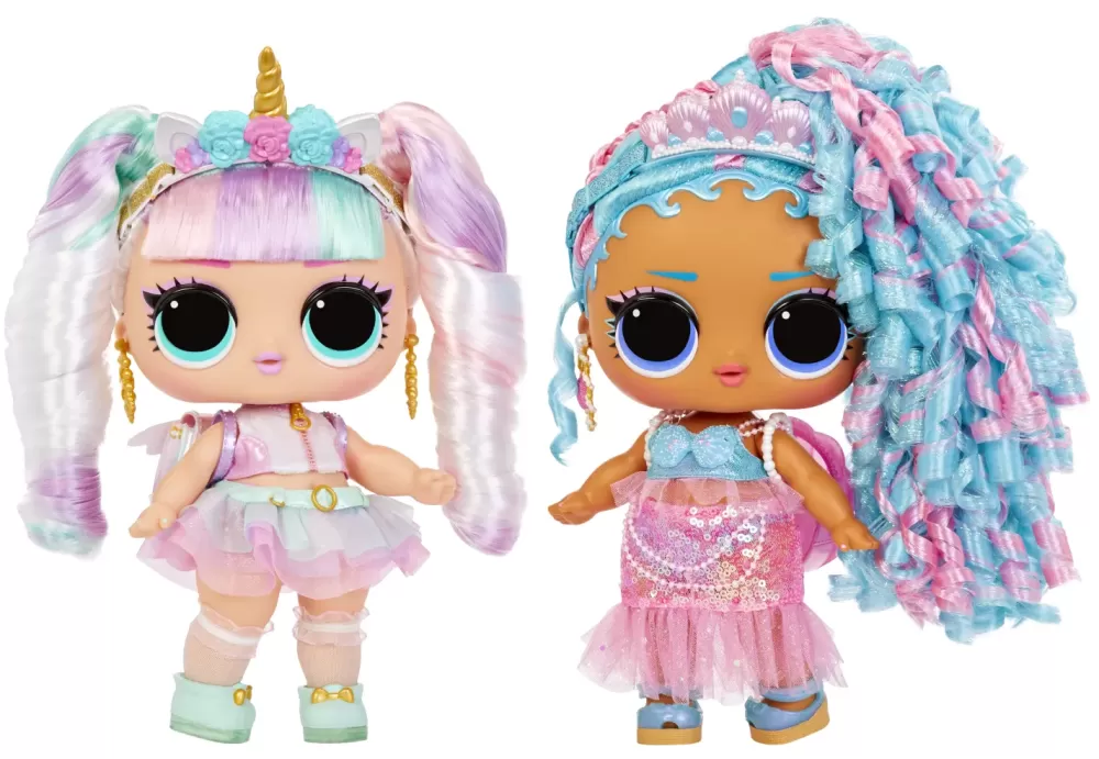 Fashion Surprise Big Baby Hair Hair Hair Bambola Grande Splash Queen Bambola Da 28Cm Con 14 Sorprese Tra Cui Accessori Da Condividere Bambolotti