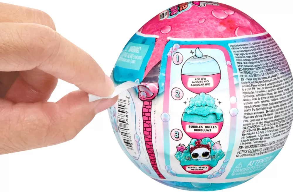 Shop Surprise Bubble Surprise Pet Assortimento Casuale Pet, Sorprese, Accessori E Bolle Di Schiuma Colorate Fashion Dolls