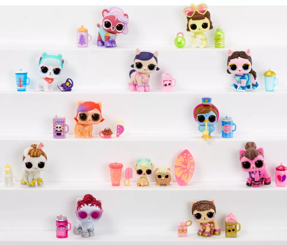 Shop Surprise Bubble Surprise Pet Assortimento Casuale Pet, Sorprese, Accessori E Bolle Di Schiuma Colorate Fashion Dolls