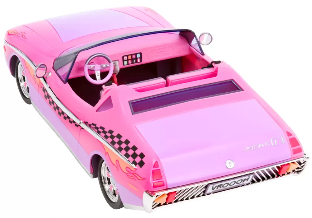 Hot L.O.L. Surprise! City Cruiser Auto Sportiva Rosa E Viola Con Caratteristiche Favolose E Un'Esclusiva Bambola Beeps Inclusa Camper E Veicoli Per Bambole