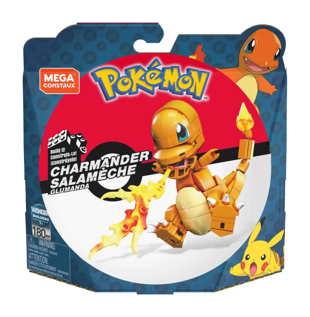 Flash Sale Mega Construx Pokemon Charmander Personaggio Da Costruzione, Giocattolo Per Bambini 7+ Anni Costruzioni Bambini
