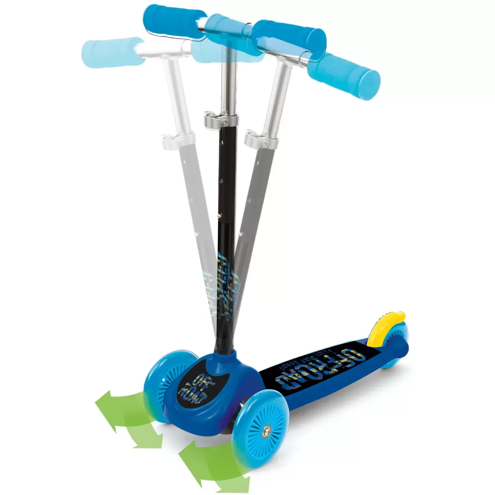 Best Sale Monopattino 3 Ruote Twist &Roll Disponibile In Rosa E Blu Monopattini