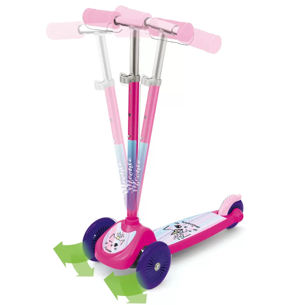Best Sale Monopattino 3 Ruote Twist &Roll Disponibile In Rosa E Blu Monopattini
