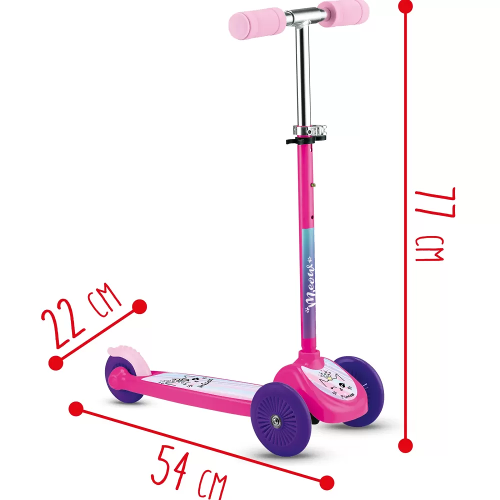 Best Sale Monopattino 3 Ruote Twist &Roll Disponibile In Rosa E Blu Monopattini