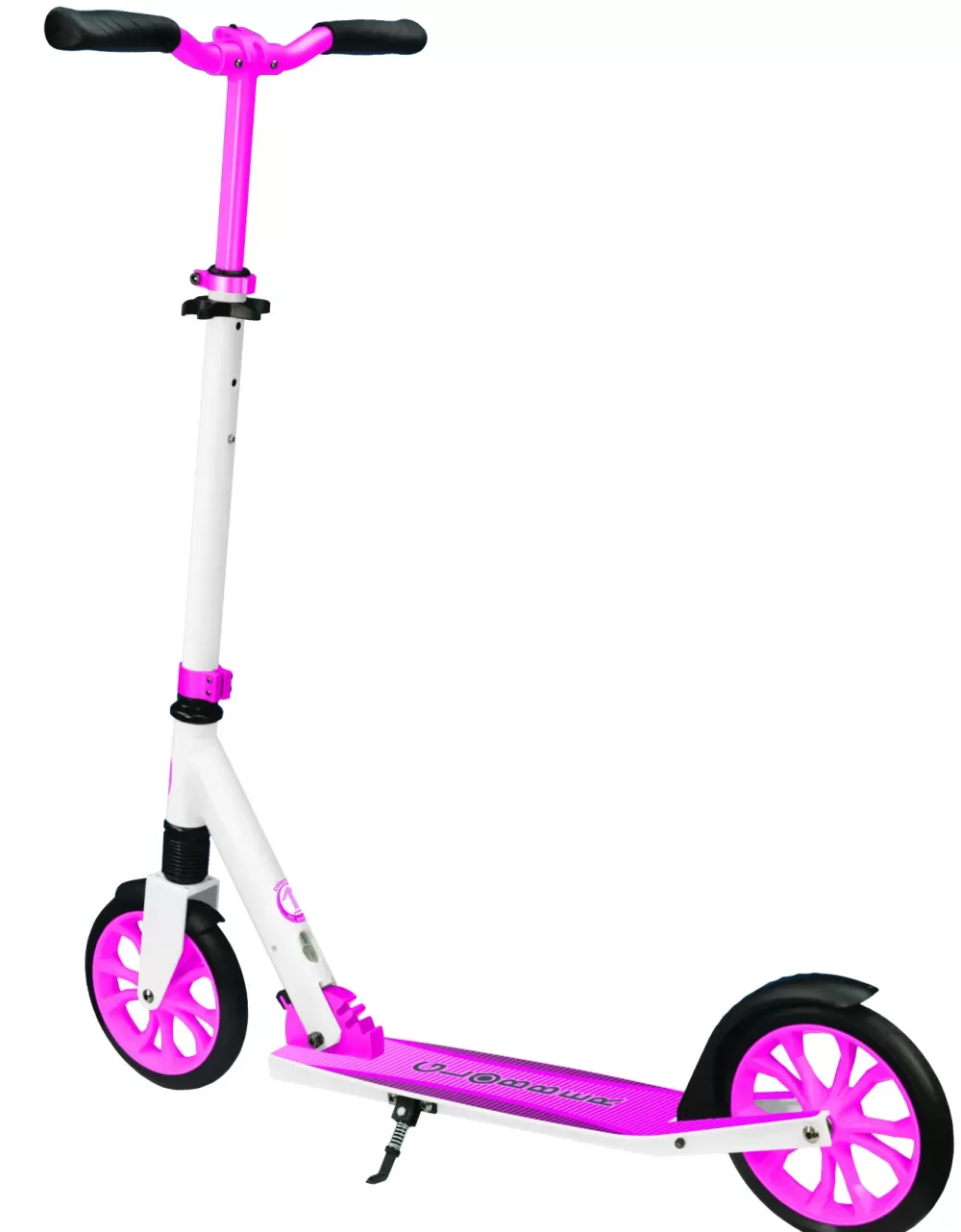 Clearance Monopattino Nl 205 Ripiegabile Bianco E Rosa Adatto Per Bambini 7 -12 Anni Monopattini