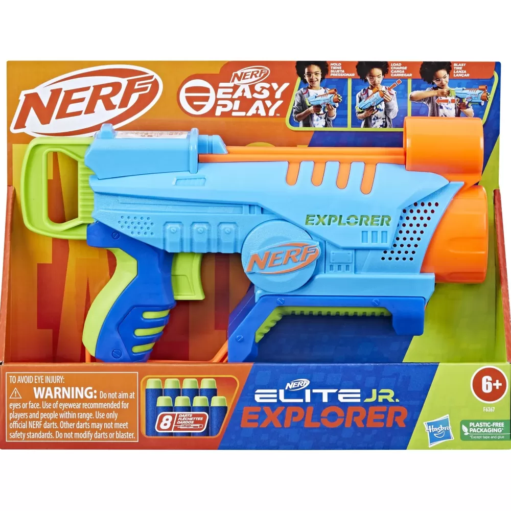 Store Elite Junior Explorer, Blaster Facile Da Usare Con 8 Dardi Elite Giochi Di Abilita E Sport