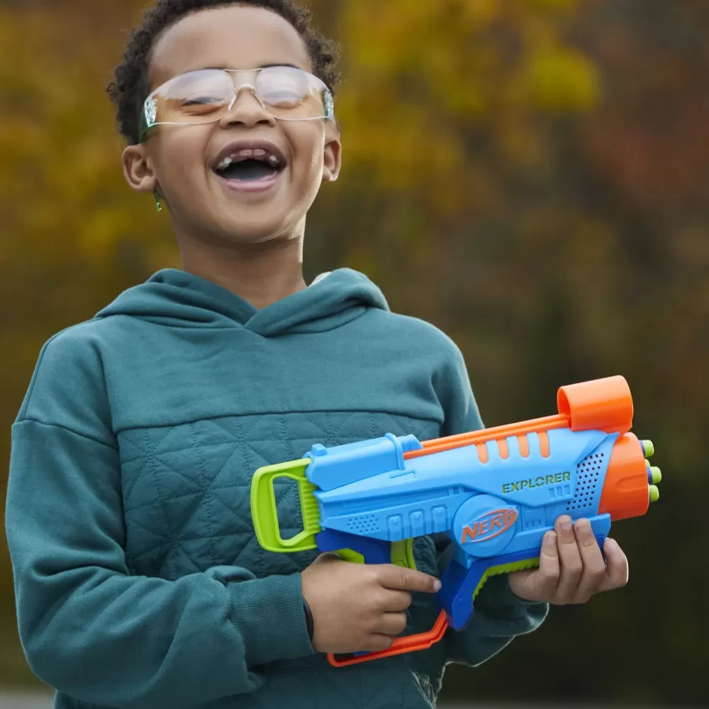 Store Elite Junior Explorer, Blaster Facile Da Usare Con 8 Dardi Elite Giochi Di Abilita E Sport