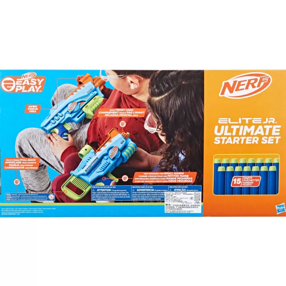 Discount Elite Junior Set Ultimate Starter, 2 Blaster, 15 Dardi Elite Giochi Di Abilita E Sport