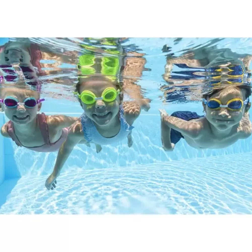 Cheap Occhialini Lightning Swimmer, 3-6 Anni, 3 Colori Assortiti In Silicone , Lenti Con Protezione Uv Maschere E Pinne