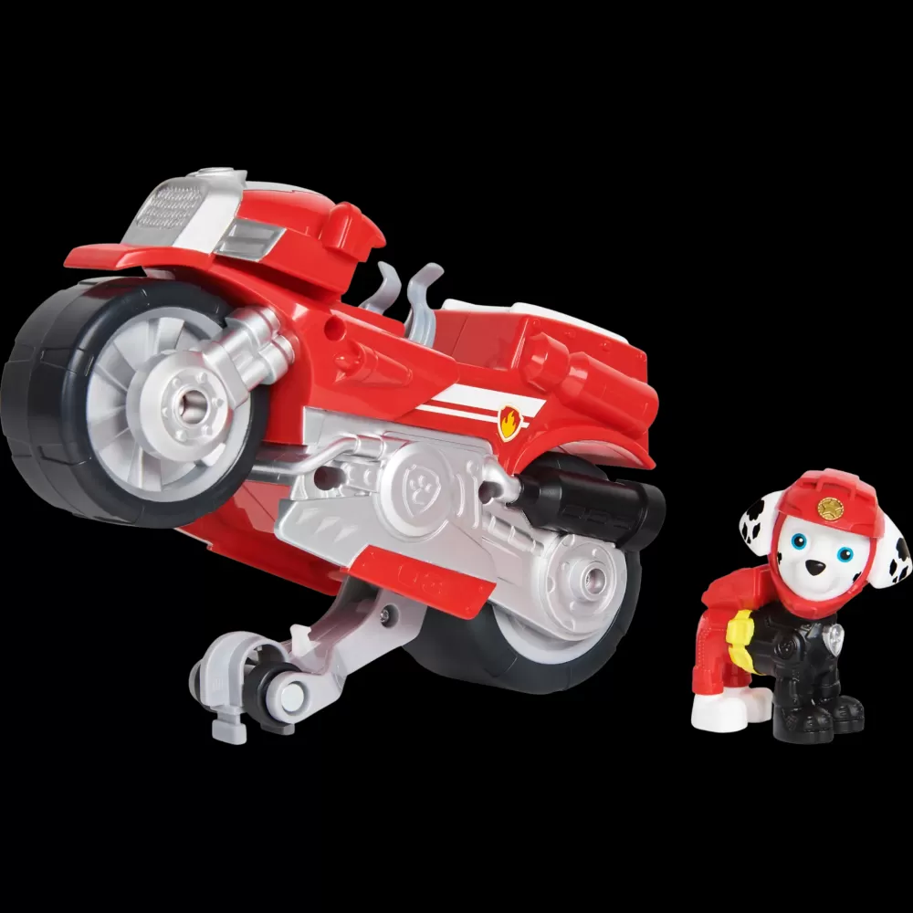 Store , Veicolo Moto Pups Di Marshall Con Motore A Retrocarica E Personaggio Macchinine Bambini