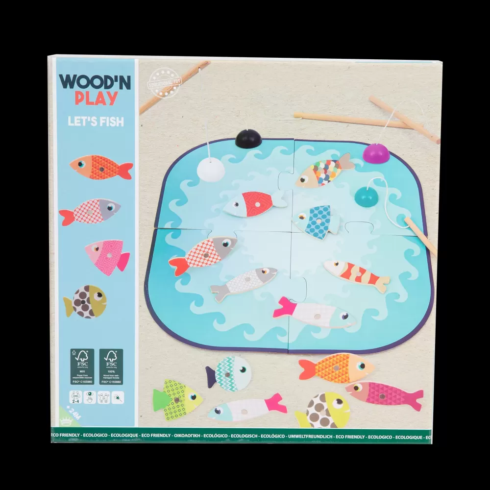 Hot Pesca Pesci Giochi Educativi In Legno