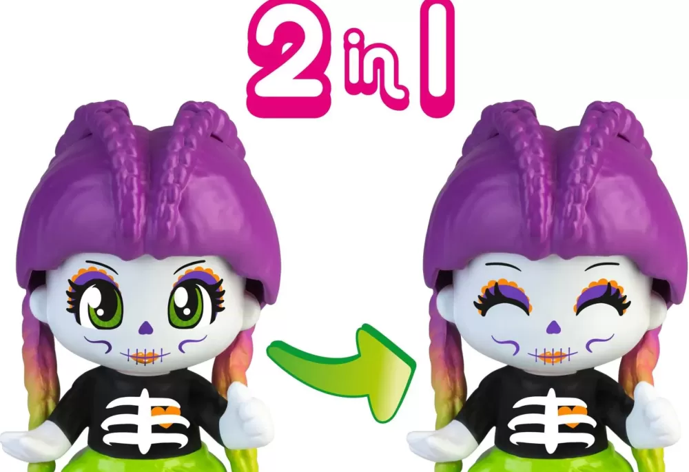 Discount Terrific Friends, Quattro Personaggi Con Accessori Che Brillano Al Buio Mini Dolls
