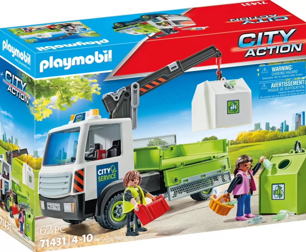 Outlet 71431 Camion Trasporto Contenitore Rifiuti Per Bambini Dai 4 Anni Costruzioni Bambini