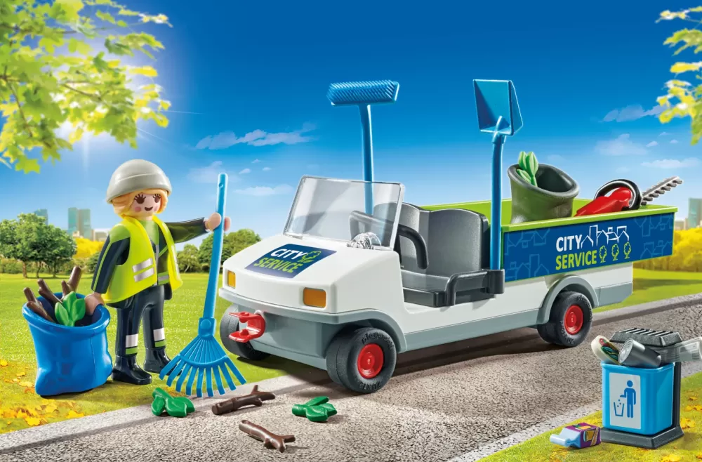 Shop 71433 Pulizia Della Citta' Con Veicolo Per Bambini Dai 4 Anni Costruzioni Bambini