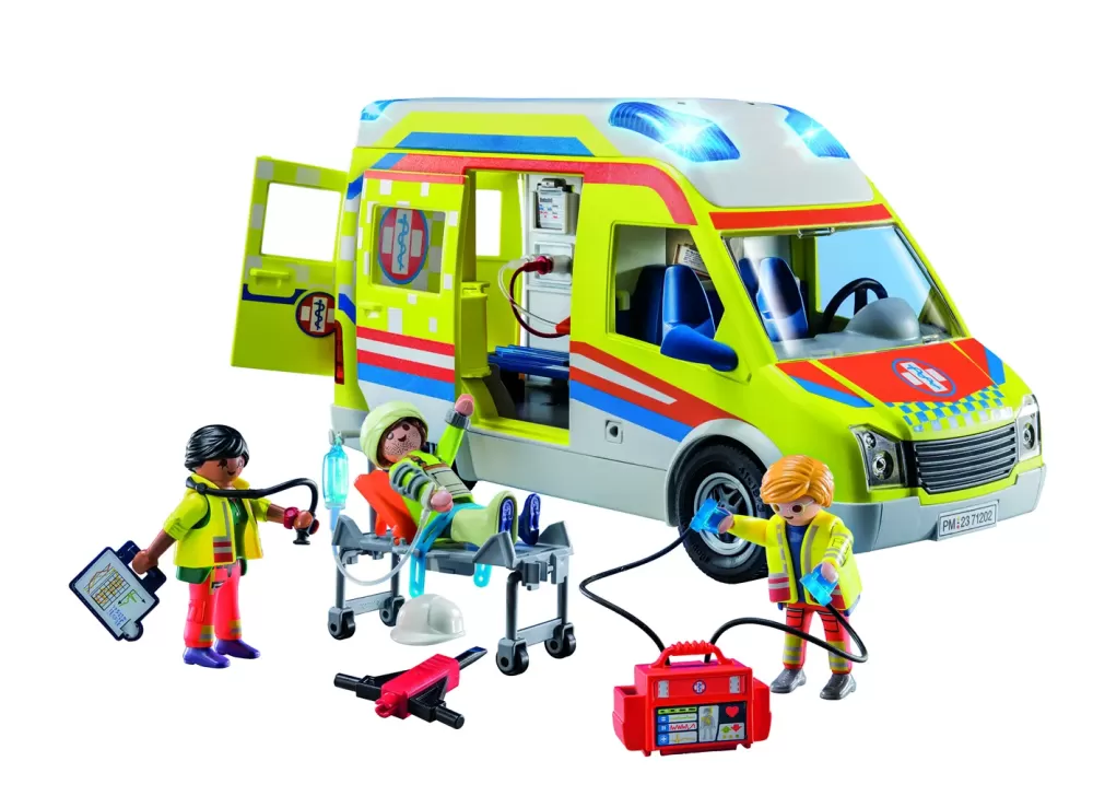 Online City Life 71202 Ambulanza Per Bambini Dai 4 Anni In Su Set Costruzioni