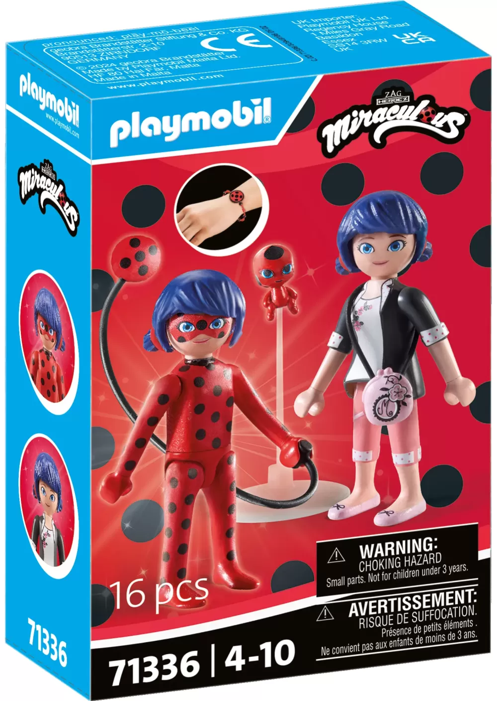 Fashion Miraculous 71336 : Marinette & Ladybug Per Bambini Dai 4 Anni Costruzioni Bambini