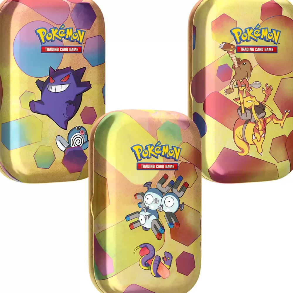 Outlet Scarlatto E Violetto 151 Mini Tin Assortito Giochi Di Carte